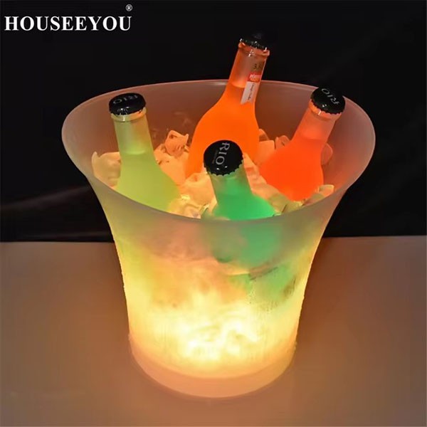 LED Ice Bucket with Bluetooth Speaker