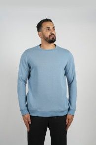 Plain Sky Blue Sweater